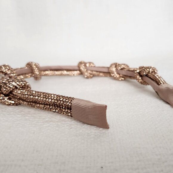 Anthropologie Sparkly Rhinestone Embellished Bow Hair Clips & Headband - New - Picture 4 of 8